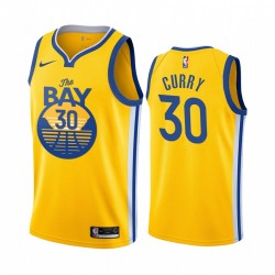 Golden State Warriors Stephen Curry 30 Nike 2019 2020 Statement NBA Jersey Swingman