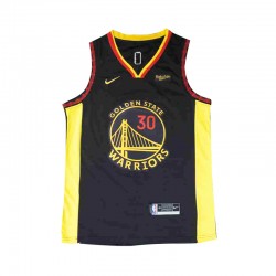 Golden State Warriors Stephen Curry 30 Nike 2023 2024 Black NBA Jersey Swingman