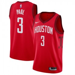 Houston Rockets Chris Paul 3 2018 2019 Nike Red NBA Jersey Swingman