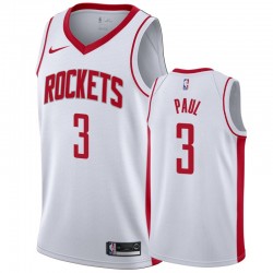 Houston Rockets Chris Paul 3 Nike 2019 2020 Association Edition NBA Jersey Swingman