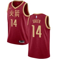 Houston Rockets Gerald Green 14 2018 2019 Nike City Edition Red NBA Jersey Swingman