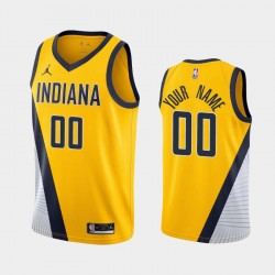 Indiana Pacers Custom 2020 2021 Jordan Brand Statement Edition NBA Jersey Swingman