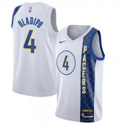 Indiana Pacers Victor Oladipo 4 Nike 2019 2020 City Edition NBA Jersey Swingman