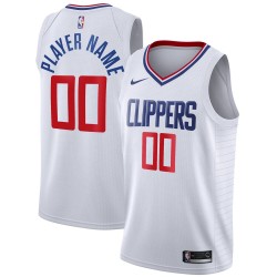 Los Angeles Clippers Custom 2020 2021 Nike Association Edition NBA Jersey Swingman