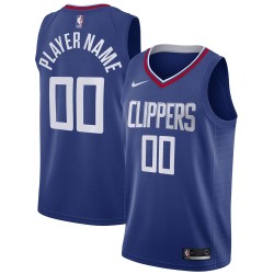 Los Angeles Clippers Custom 2020 2021 Nike Icon Edition NBA Jersey Swingman