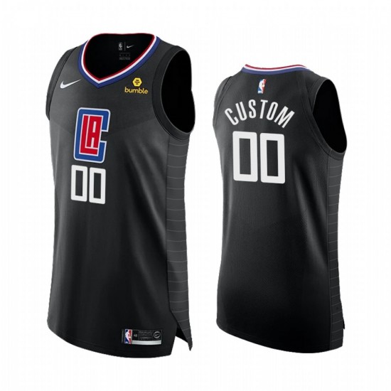 Los Angeles Clippers Custom Nike 2019 2020 Statement Edition NBA Jersey Swingman