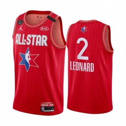 Los Angeles Clippers Kawhi Leonard 2 2020 All Star Jordan Brand Red NBA Jersey Swingman