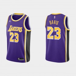 Los Angeles Lakers Anthony Davis 23 Jordan 2021 2022 Statement Edition NBA Jersey Swingman