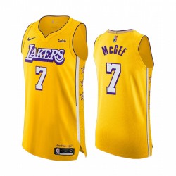 Los Angeles Lakers JaVale McGee 7 Nike 2019 2020 City Edition NBA Jersey Swingman