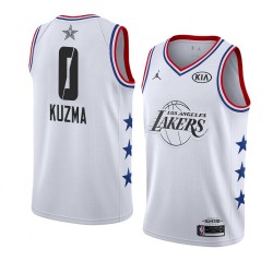 Los Angeles Lakers Kyle Kuzma 2019 All Star Jordan Brand White NBA Jersey Swingman