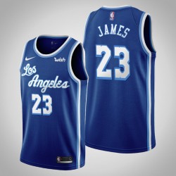 Los Angeles Lakers LeBron James 23 Nike 2019 2020 Hardwood Classics NBA Jersey Swingman