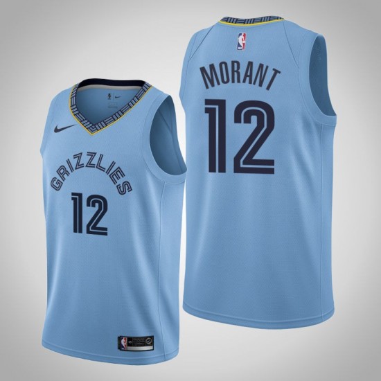 Memphis Grizzlies Ja Morant 12 Nike 2019 2020 Statement Edition NBA Jersey Swingman