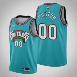 Memphis Grizzlies Custom Nike 25th Season Hardwood Classics NBA Jersey Swingman