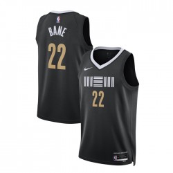 Memphis Grizzlies Desmond Bane 22 Nike 2023 2024 City Edition Black NBA Jersey Swingman