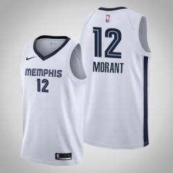 Memphis Grizzlies Ja Morant 12 Nike 2019 2020 Association Edition NBA Jersey Swingman