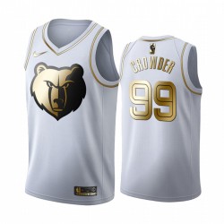 Memphis Grizzlies Jae Crowder 99 Nike 2019 2020 Golden Edition White NBA Jersey Swingman