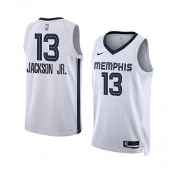 Memphis Grizzlies Jaren Jackson Jr. 13 Nike 2022 2023 Association Edition White NBA Jersey Swingman