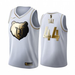 Memphis Grizzlies Solomon Hill 44 Nike 2019 2020 Golden Edition White NBA Jersey Swingman