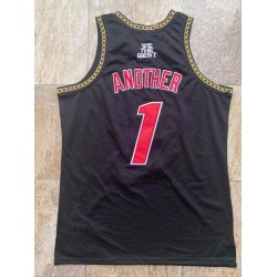 Miami Heat ANOTHER 1 Retro Mitchellness Black NBA Jersey Swingman