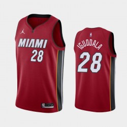 Miami Heat Andre Iguodala 28 2020 2021 Jordan Brand Statement Edition NBA Jersey Swingman