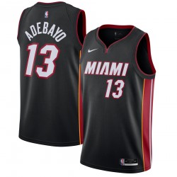 Miami Heat Bam Adebayo 13 2020 2021 Nike Icon Edition NBA Jersey Swingman