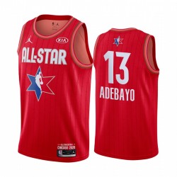 Miami Heat Bam Adebayo 13 2020 All Star Jordan Brand Red NBA Jersey Swingman