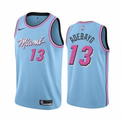 Miami Heat Bam Adebayo 13 Nike 2019 2020 City Edition NBA Jersey Swingman