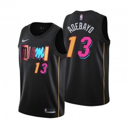 Miami Heat Bam Adebayo 13 Nike 2021 2022 City Edition NBA Jersey Swingman