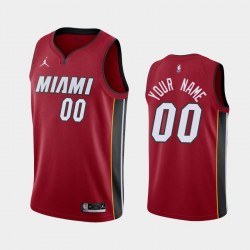 Miami Heat Custom 2020 2021 Jordan Brand Statement Edition NBA Jersey Swingman