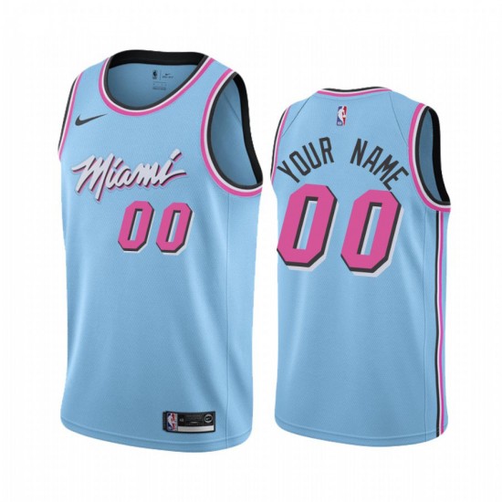 Miami Heat Custom Nike 2019 2020 City Edition NBA Jersey Swingman