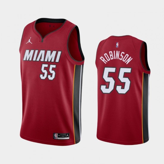 Miami Heat Duncan Robinson 55 2020 2021 Jordan Brand Statement Edition NBA Jersey Swingman