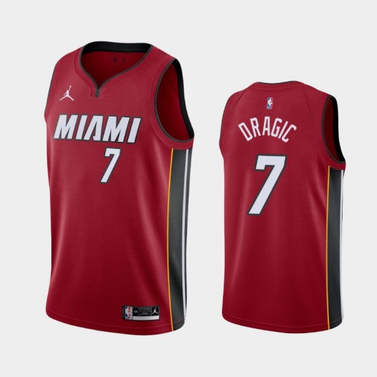 Miami Heat Goran Dragic 7 2020 2021 Jordan Brand Statement Edition NBA Jersey Swingman