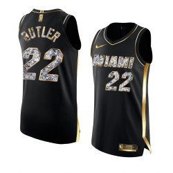 Miami Heat Jimmy Butler 22 Nike 2022 Playoffs Black NBA Jersey Swingman