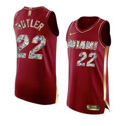 Miami Heat Jimmy Butler 22 Nike 2022 Playoffs Red NBA Jersey Swingman