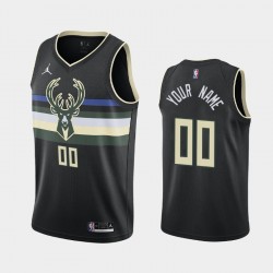 Milwaukee Bucks Custom 2020 2021 Jordan Brand Statement Edition NBA Jersey Swingman