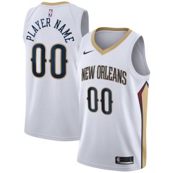 New Orleans Pelicans Custom 2020 2021 Nike Association Edition NBA Jersey Swingman