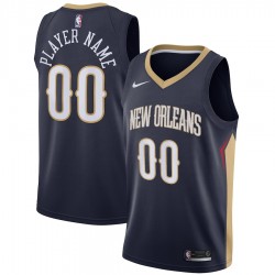 New Orleans Pelicans Custom 2020 2021 Nike Icon Edition NBA Jersey Swingman