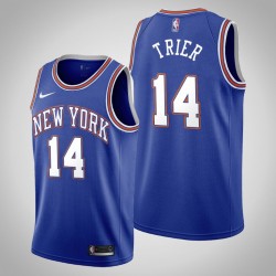 New York Knicks Allonzo Trier 14 Nike 2019 2020 Statement Edition NBA Jersey Swingman