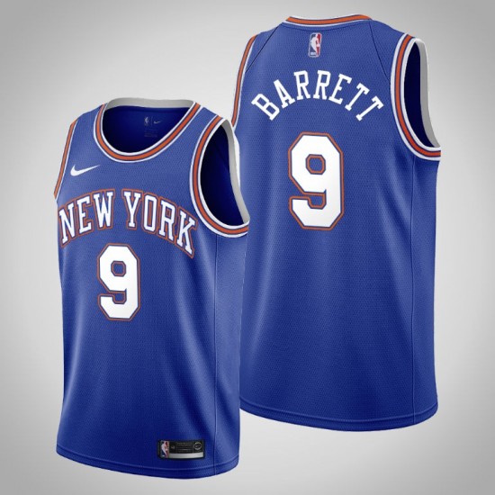 New York Knicks RJ Barrett 9 Nike 2019 2020 Statement Edition NBA Jersey Swingman