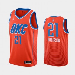 Oklahoma City Thunder Andre Roberson 21 2020 2021 Jordan Brand Statement Edition NBA Jersey Swingman