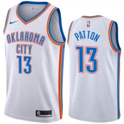 Oklahoma City Thunder Justin Patton 13 Nike 2019 2020 Association Edition NBA Jersey Swingman