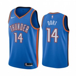 Oklahoma City Thunder Luguentz Dort 14 Nike 2019 2020 Icon Edition NBA Jersey Swingman