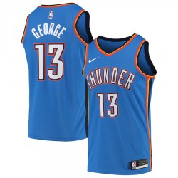 Oklahoma City Thunder Paul George 13 Nike 2019 2020 Icon Edition NBA Jersey Swingman