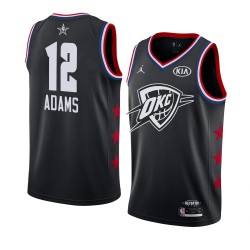 Oklahoma City Thunder Steven Adams 12 2019 All Star Jordan Brand Black NBA Jersey Swingman