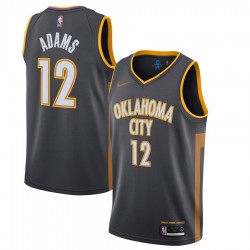 Oklahoma City Thunder Steven Adams 12 Nike 2019 2020 City Edition NBA Jersey Swingman