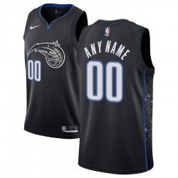 Orlando Magic Custom 2018 2019 Nike City Edition Black NBA Jersey Swingman