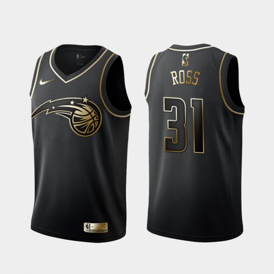 Orlando Magic Terrence Ross 31 Nike Golden Edition Black NBA Jersey Swingman