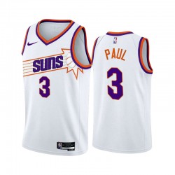 Phoenix Suns CHRIS PAUL 3 ASSOCIATION EDITION 2023 2024 White NBA Jersey Swingman