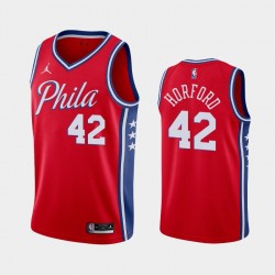 Philadelphia 76ers Al Horford 42 2020 2021 Jordan Brand Statement Edition NBA Jersey Swingman