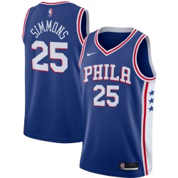 Philadelphia 76ers Ben Simmons 25 2020 2021 Nike Icon Edition NBA Jersey Swingman